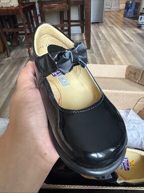 Black Mary Jane with Bow - Kids Shoes